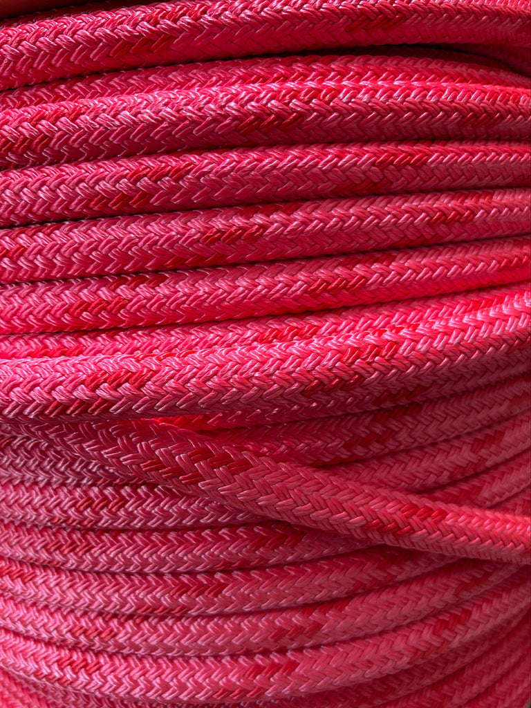 West Coast Climber Double Braid 3/4" Rigging Rope Red