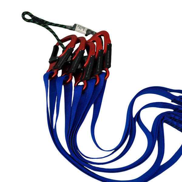 West Coast Climber Speedline 5 pack Blue (Red & black Snaps)
