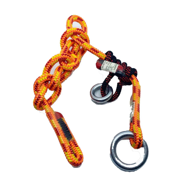 5 Ft sewn XTC fire Friction Saver STEEL RINGS